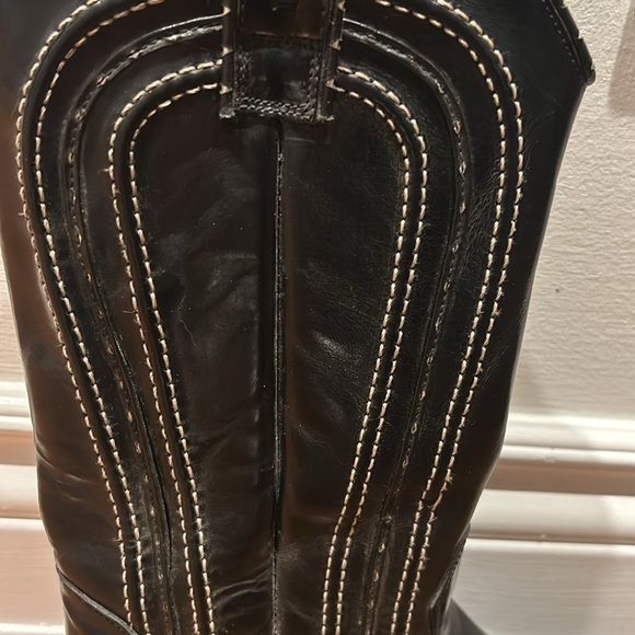 Leather Cowboy Boots by Thunder - Picture 6 of 14